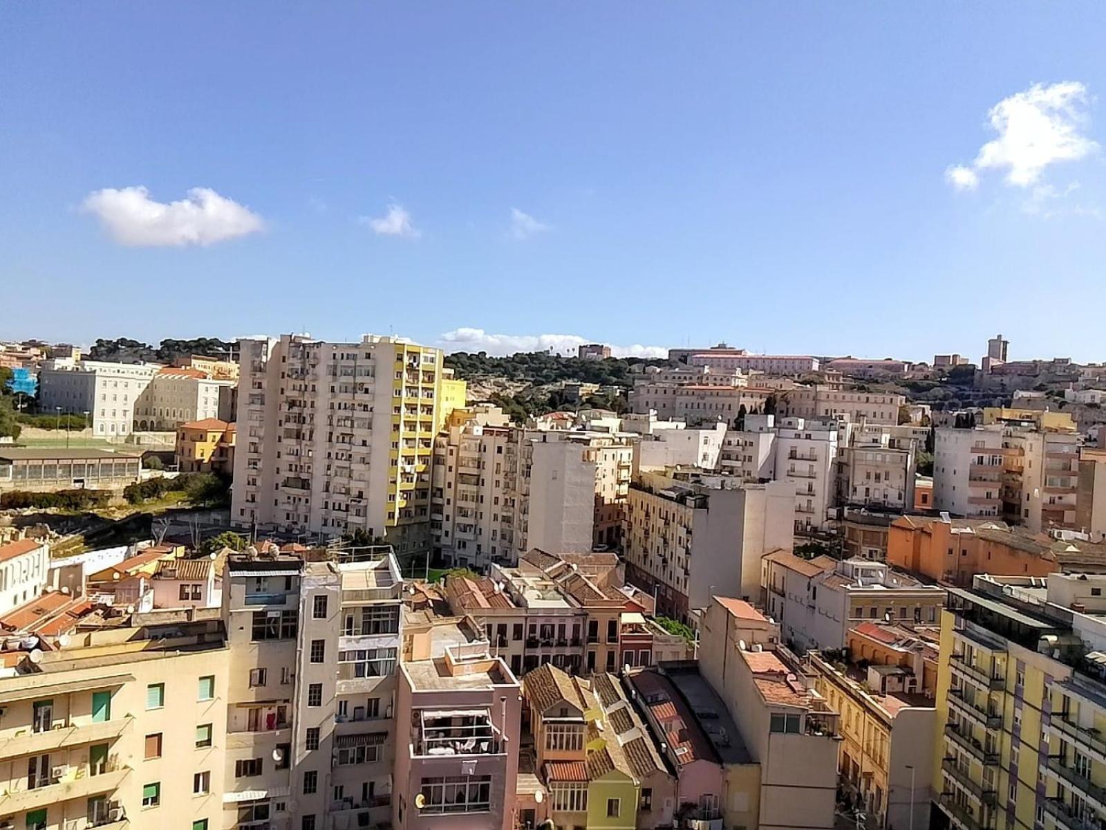 Appartamento Panoramico Cagliari, I Tre Grilli, Centro Exteriér fotografie
